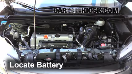 2012 Honda CR-V EX-L 2.4L 4 Cyl. Batterie Changement